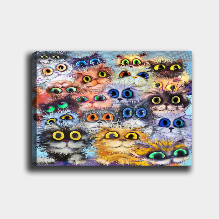 Wallity Lienzo Decorativo Multicolor 70 x 100 cm